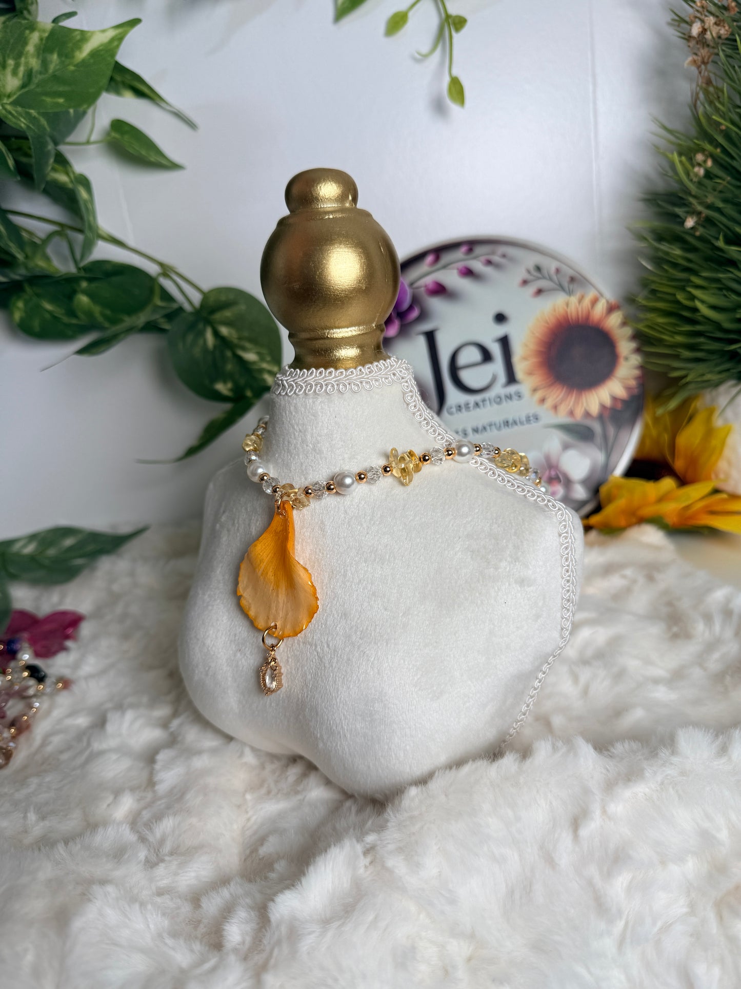 Golden Ember Necklace