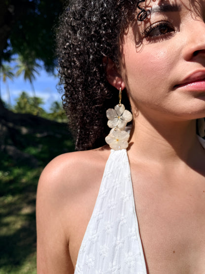 Ivory Coastal Duo Earrings