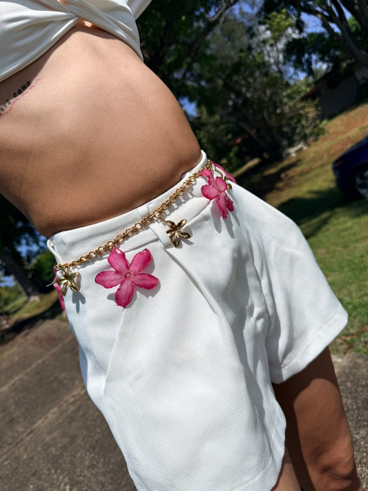 Pink Desert Rose Convertible Chain