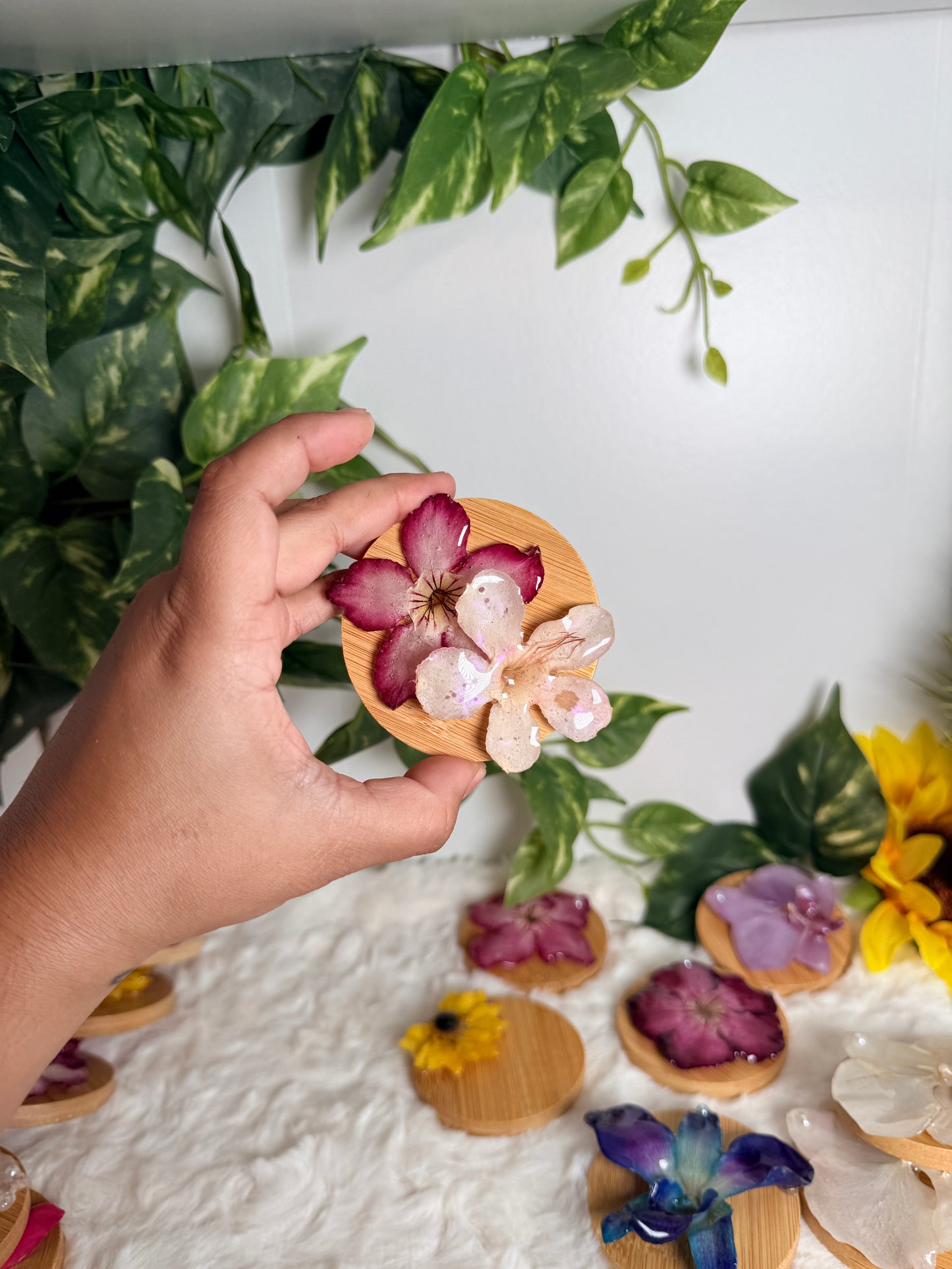 Bloom Petal Mirror