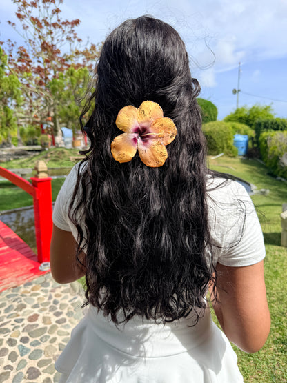 Golden Hibiscus 2-in-1 Statement Necklace