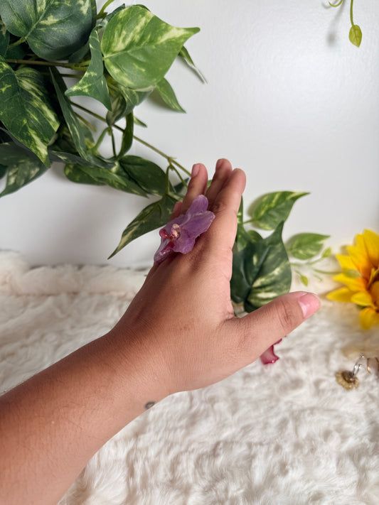 Lavender Orchid Dream Ring