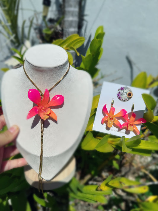 Pinky Orchid Set