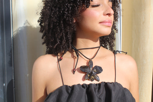 Mini Cattleya Orchid Choker