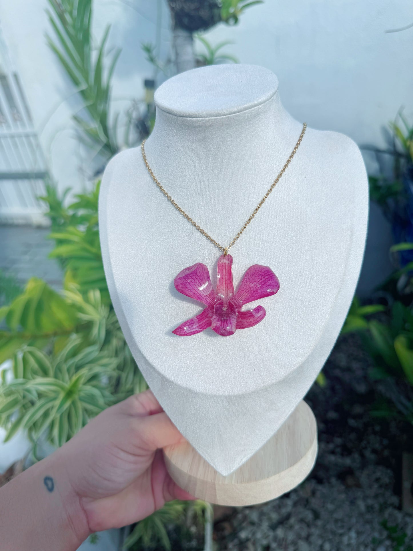Flowers necklace