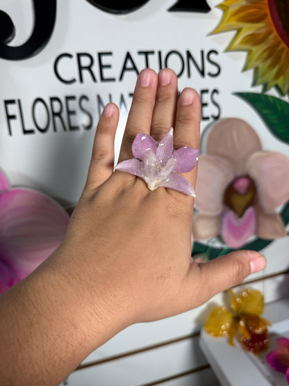 Dendrobium Orchid ring