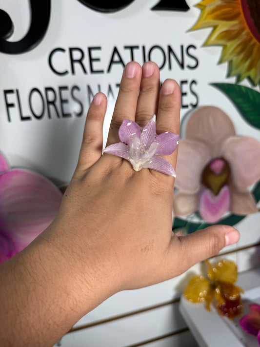 Dendrobium Orchid ring