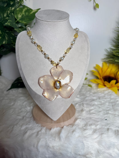 Exotic Desert Rose Necklace
