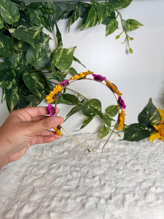 Sunflower Blossom Crown