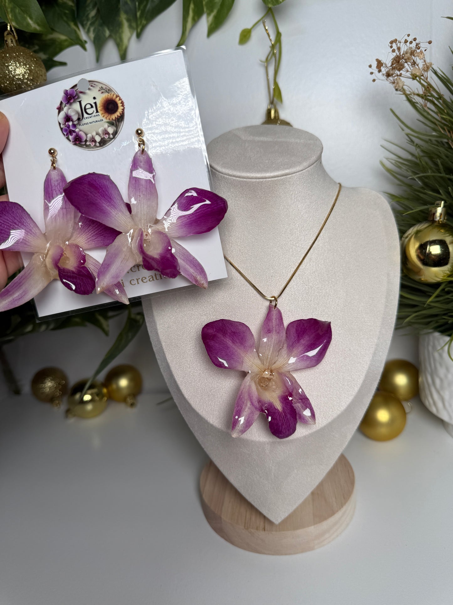 Dendrobium Orchid floral  Set