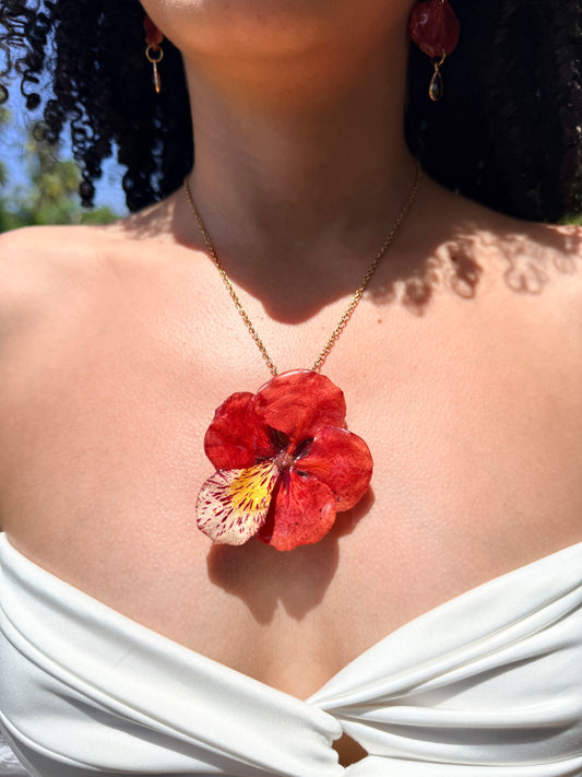 Flamboyant Ember Necklace