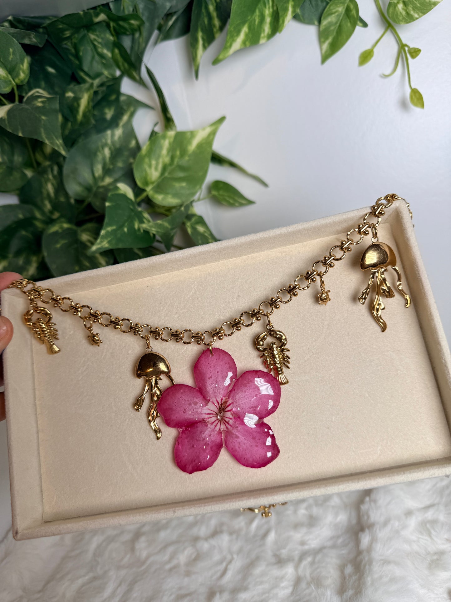 Ocean Treasure Charm Necklace