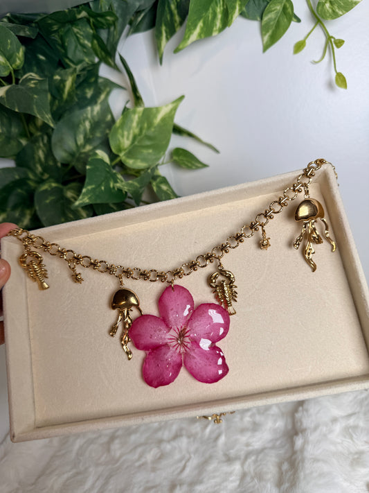 Ocean Treasure Charm Necklace