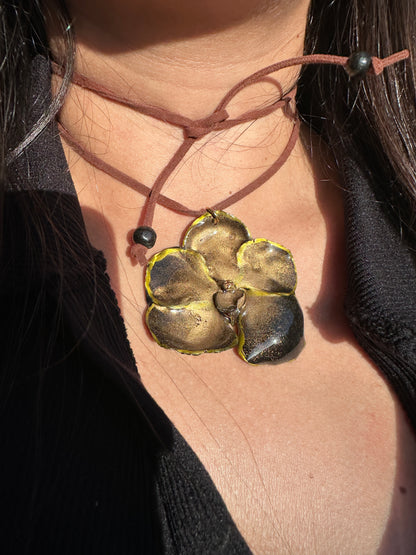 Black Orchid Choker