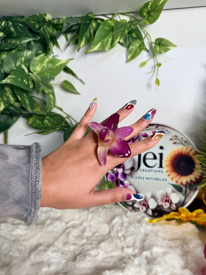 Orchid Reverie Ring