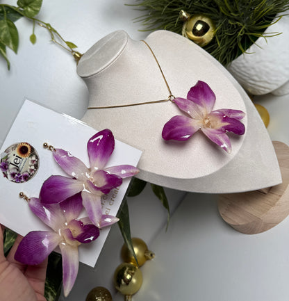 Dendrobium Orchid floral  Set
