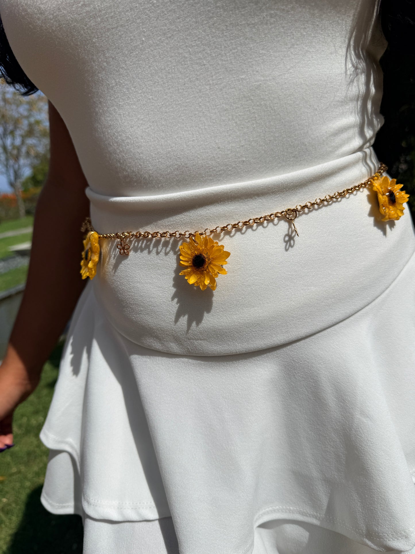 Sunlit Bloom | 2-in-1 Necklace & Waist Chain