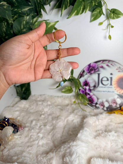Flowers keychain