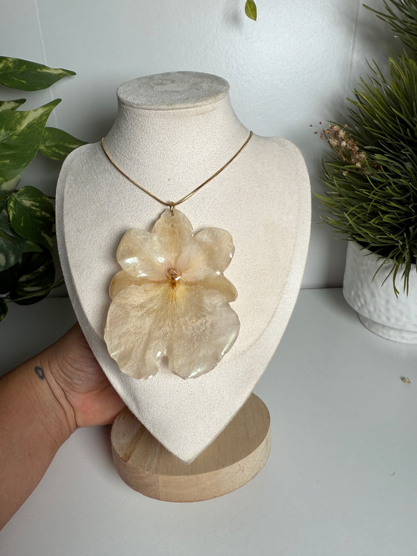 Flowers necklace