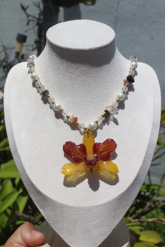 Dendrobium Fairy necklace