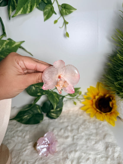 Blush Orchid Cuff Bracelet