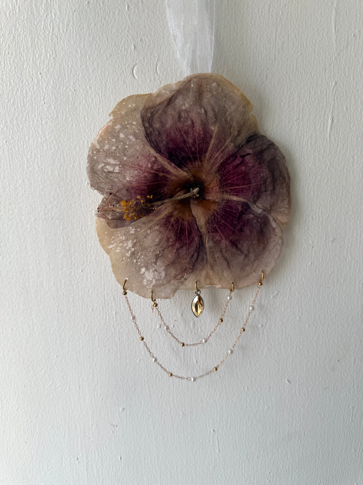 Eternal Bloom — Exotic Poppy Hanging Charm No. 04