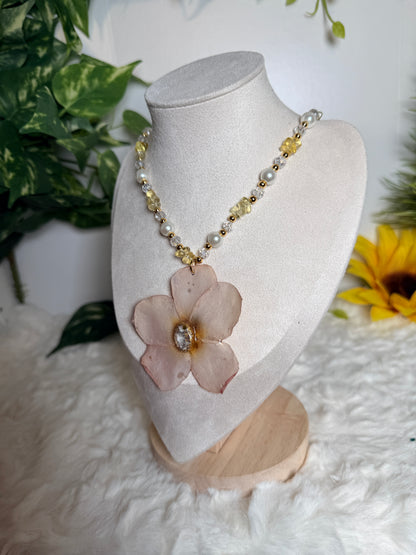 Exotic Desert Rose Necklace
