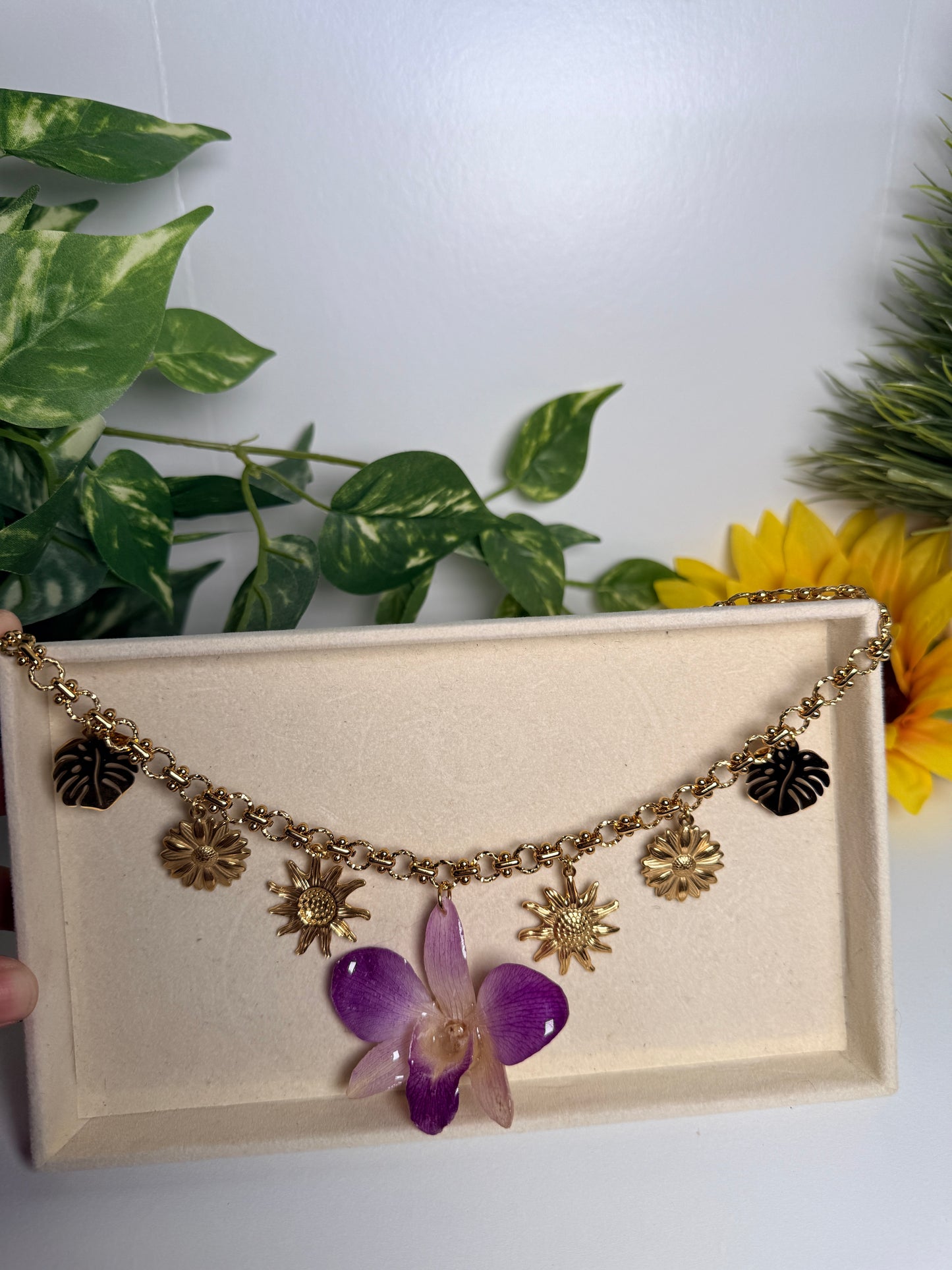 Fairy charm necklace