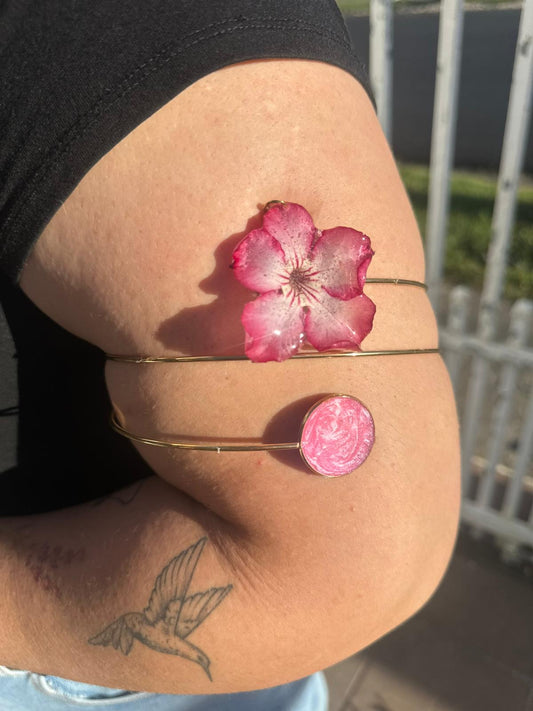 Desert Rose arm cuff (plus size)