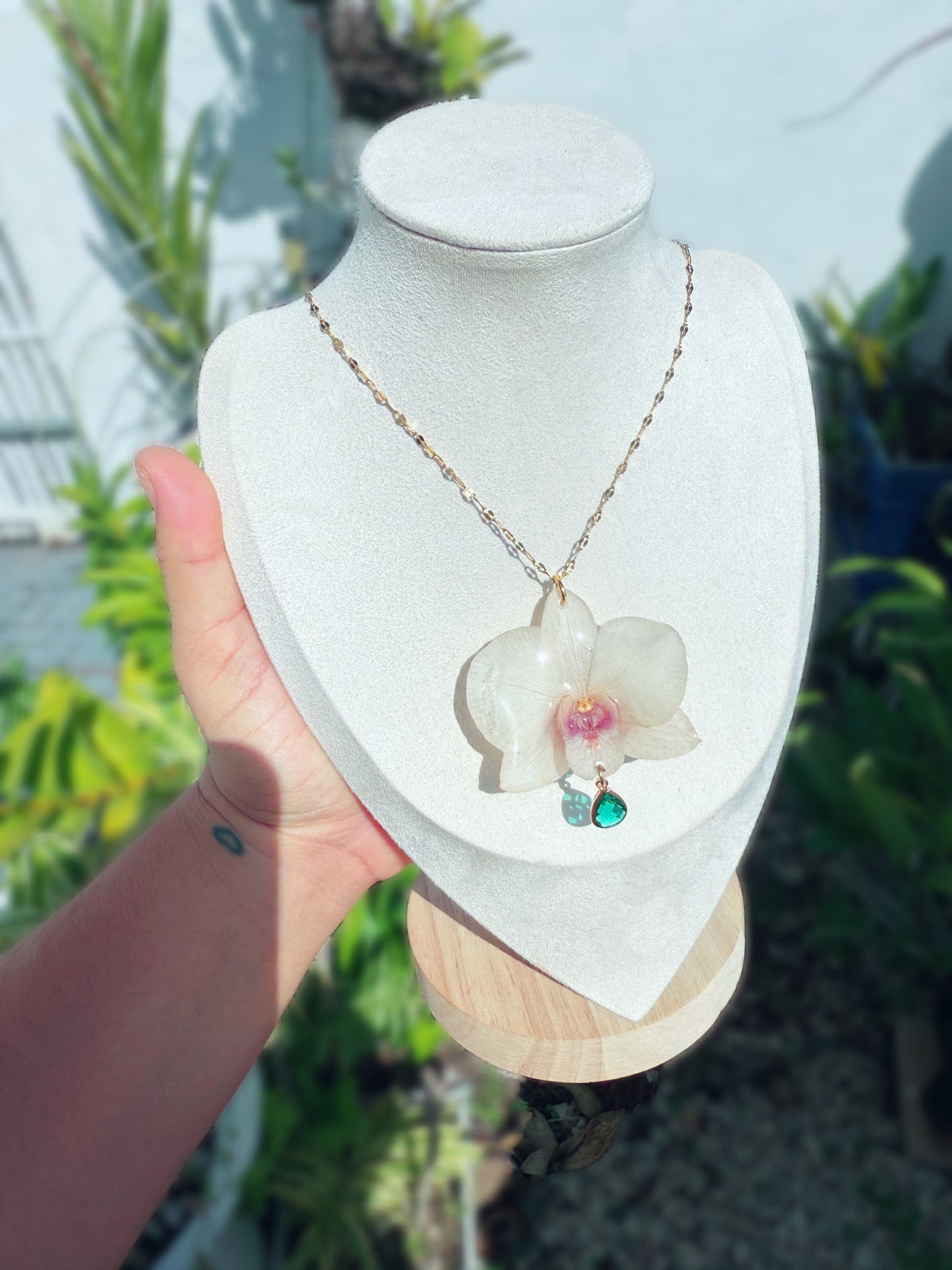 Flowers necklace