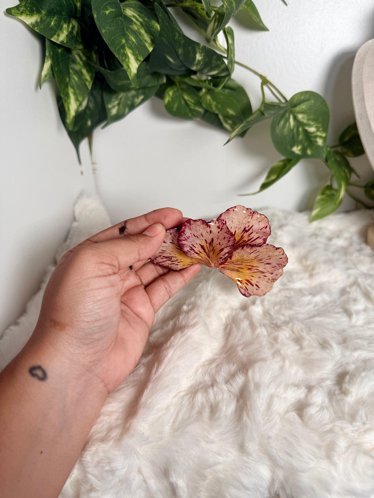 Flamboyant Flame 2-in-1 Hair Clip & Brooch