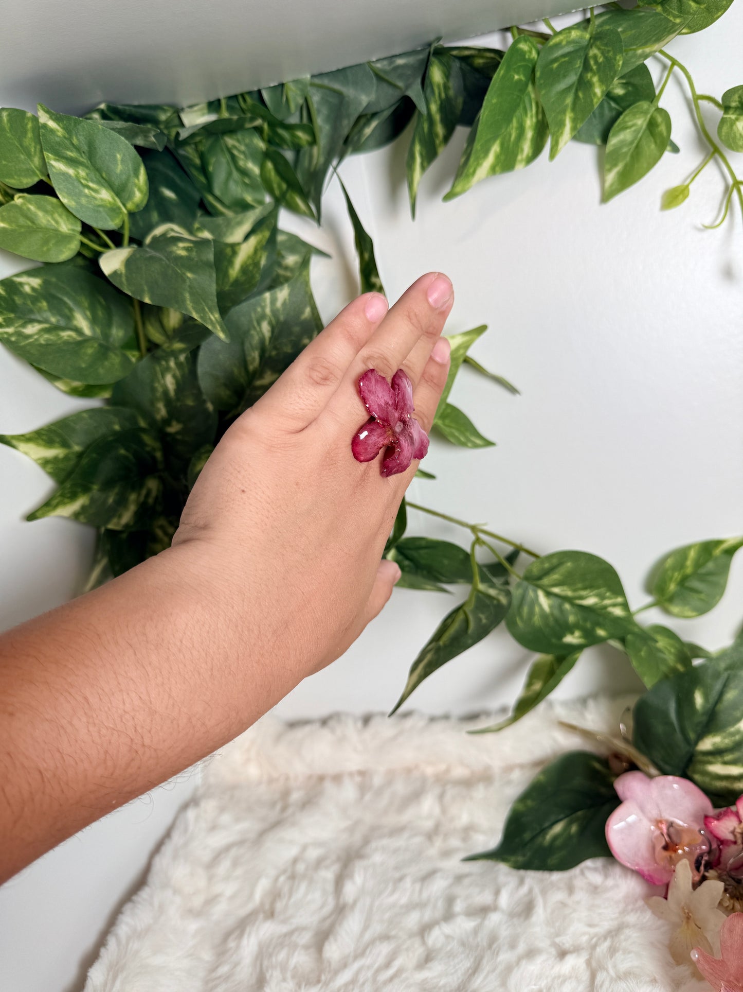Berry Desert Rose Ring