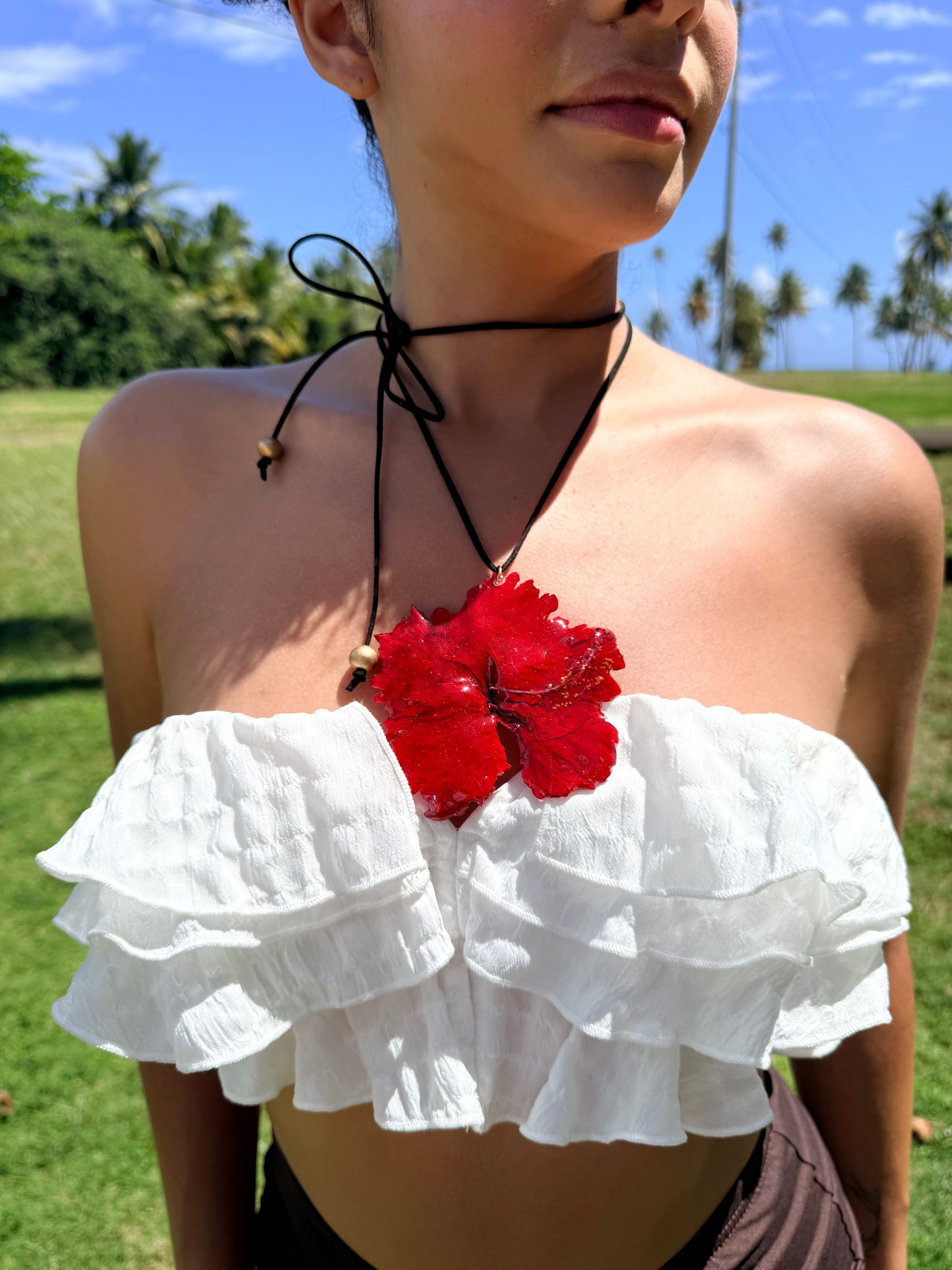 Choker amapola ( pre- venta12-junio