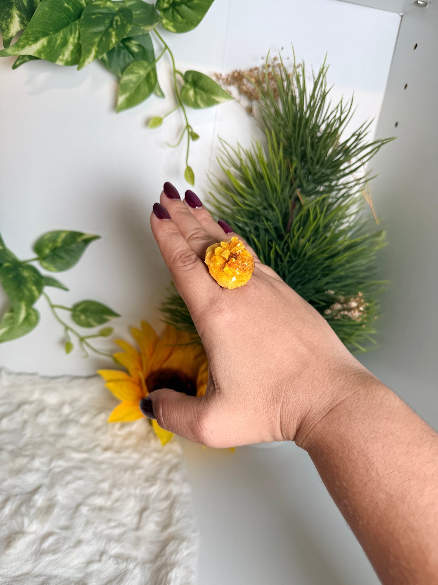 Yellow Rose ring