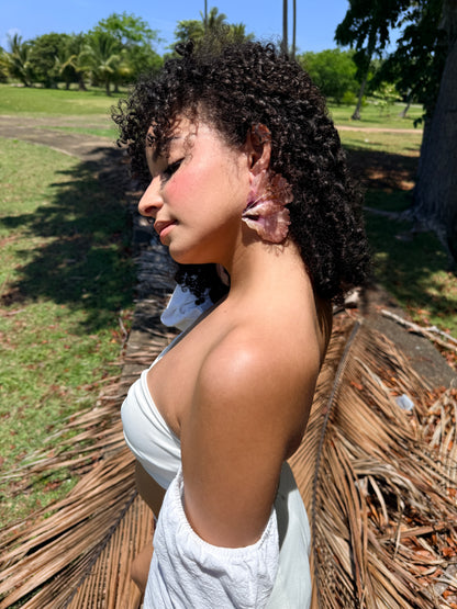 Amapola stud earrings