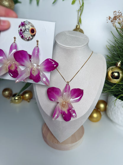 Dendrobium Orchid floral  Set