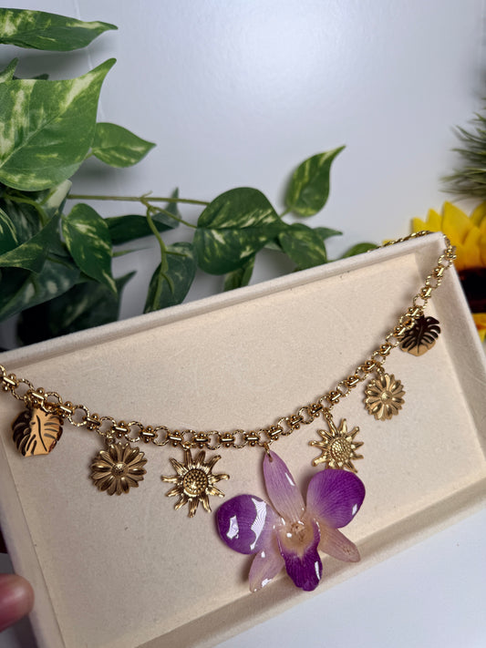 Fairy charm necklace