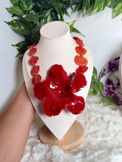Amapola de Flamboyán Necklace