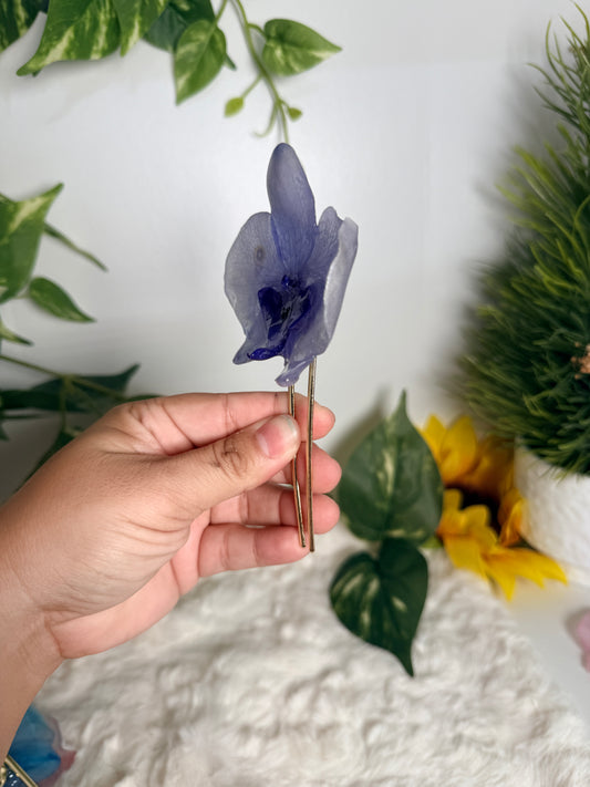 Lavender Mist Orchid Hair Fork