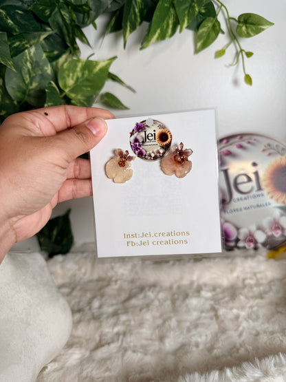 Extra mini orchid stud sale