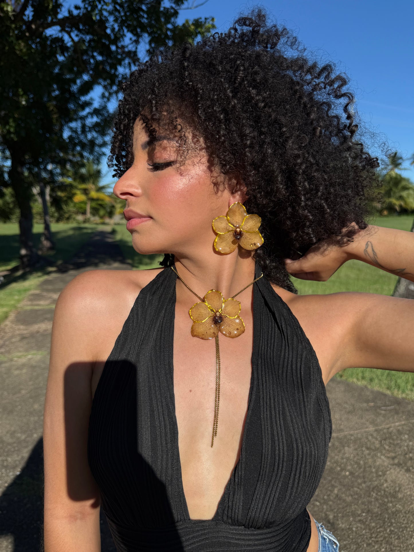 Big Orchid Vanda set