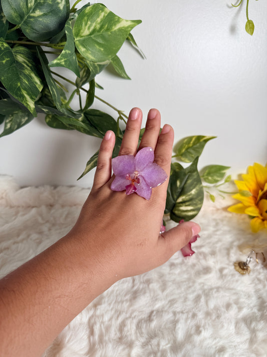 Lavender Orchid Dream Ring
