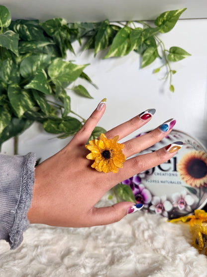 Sunflower Solstice Ring