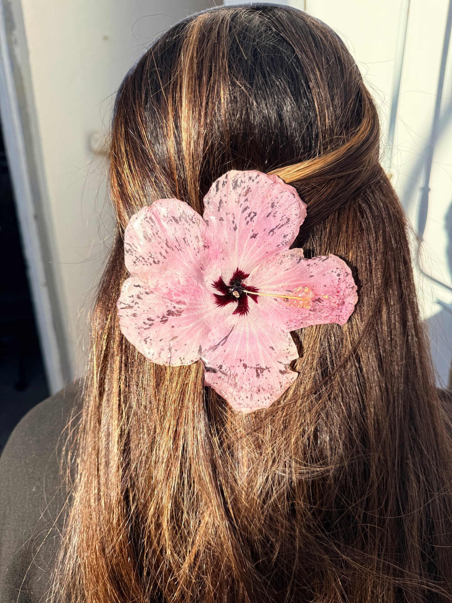 Amapola Blush 2-in-1 Necklace/hairclip