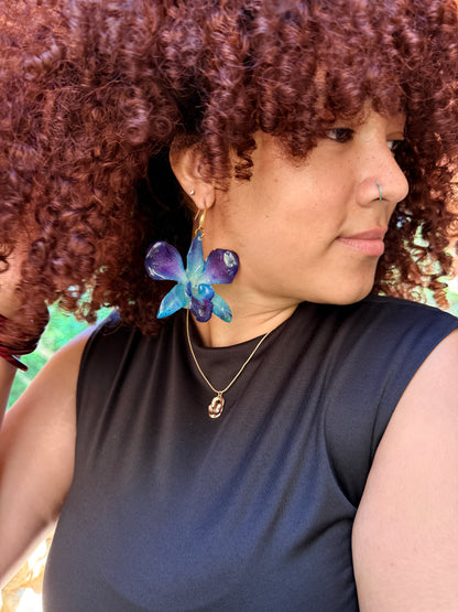 Blue orchid set