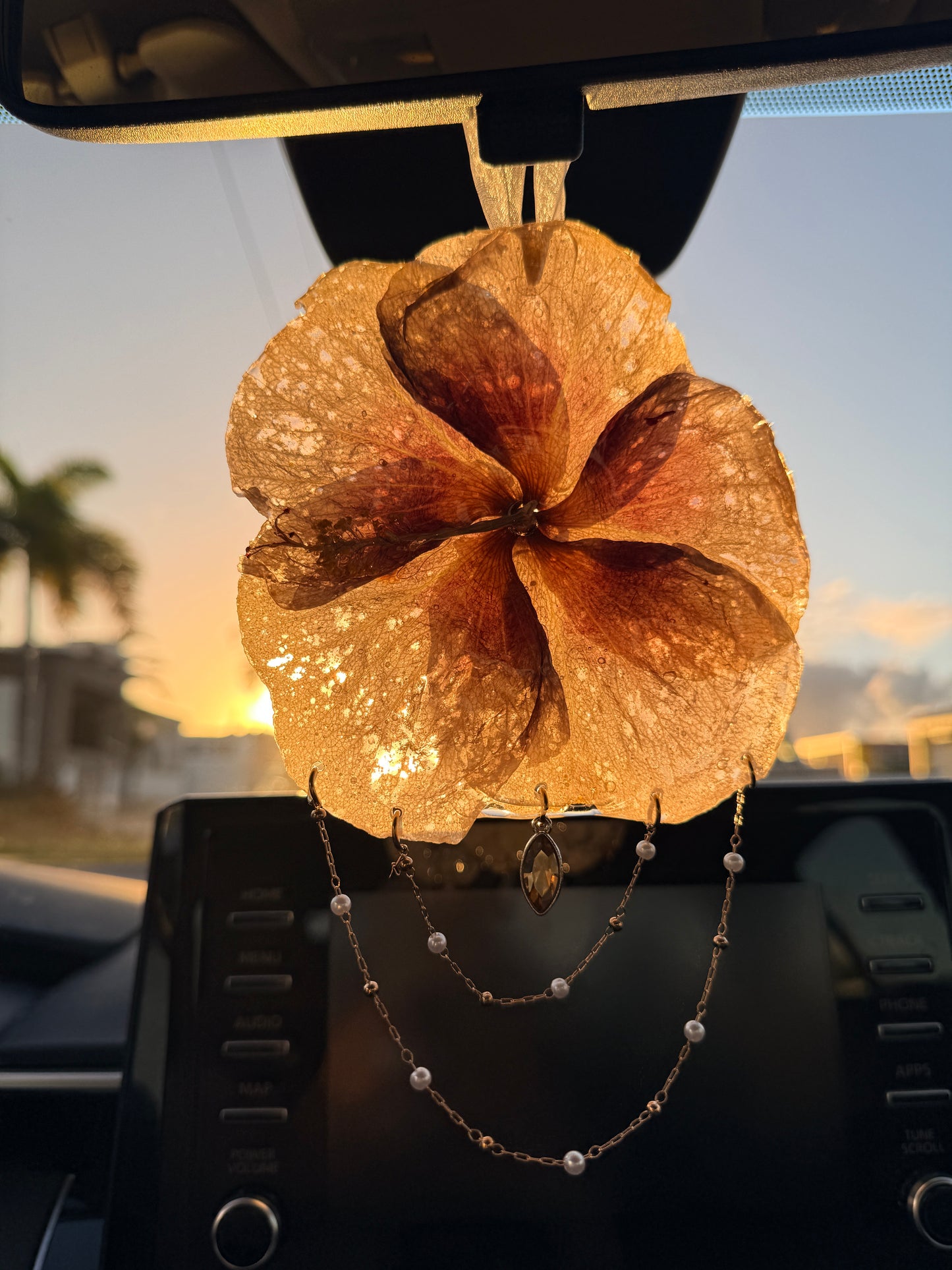 Eternal Bloom — Exotic Poppy Hanging Charm No. 04