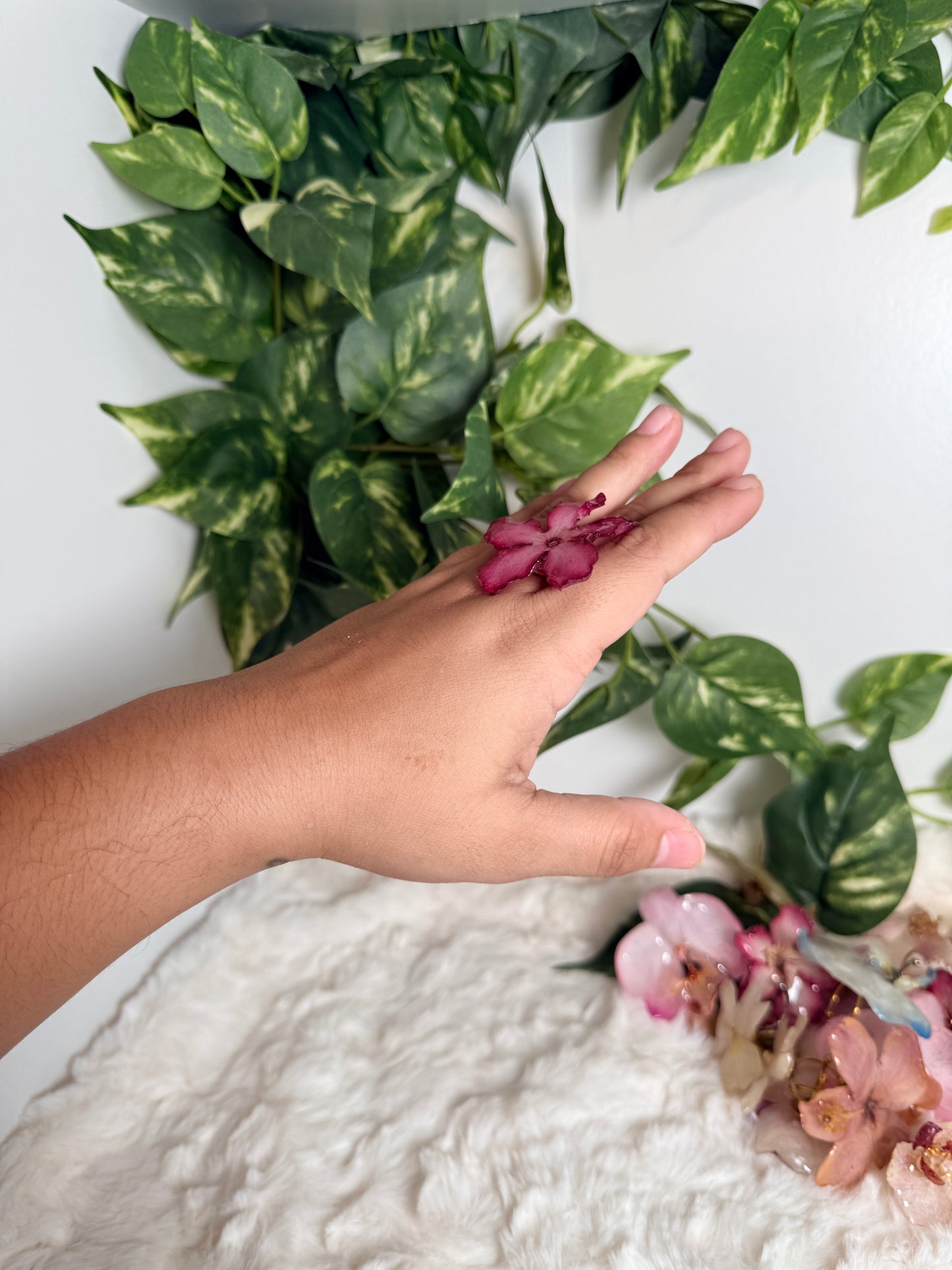 Berry Desert Rose Ring