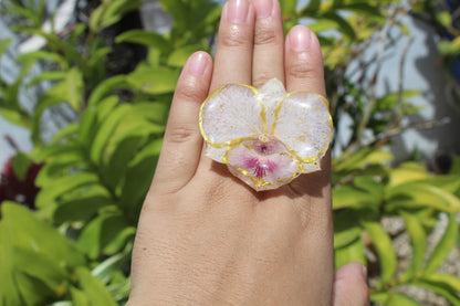 Dendrobium Orchid ring
