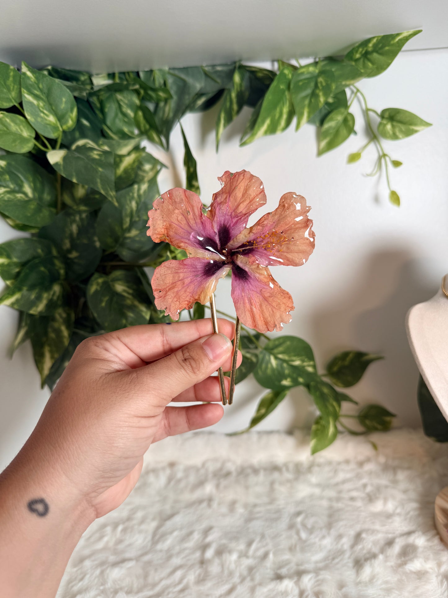 Sunset Bloom Hair Fork