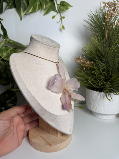 Cattleya Orchid necklace